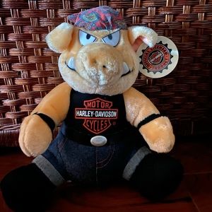 1997 Harley Davidson Plush Pig/Hog Stuffed Animal